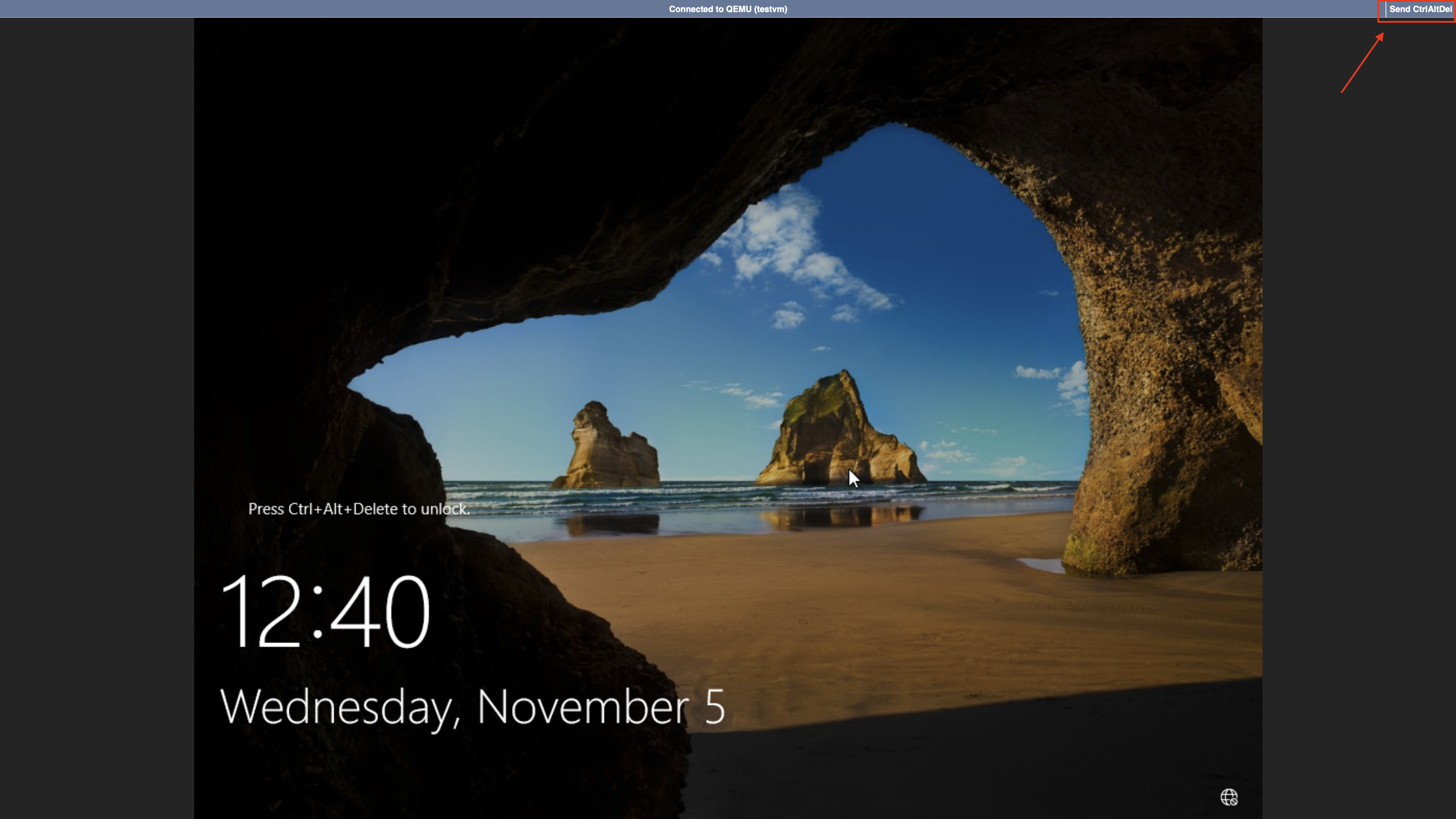CTRL+ALT+DEL macro button